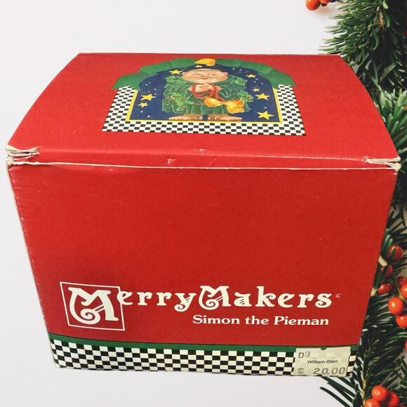 Dept 56 Merry Makers Simon The Pieman Monk Friar In Box 93637 - Picture 7 of 8